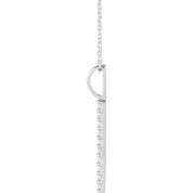 Diamond Bar Necklace