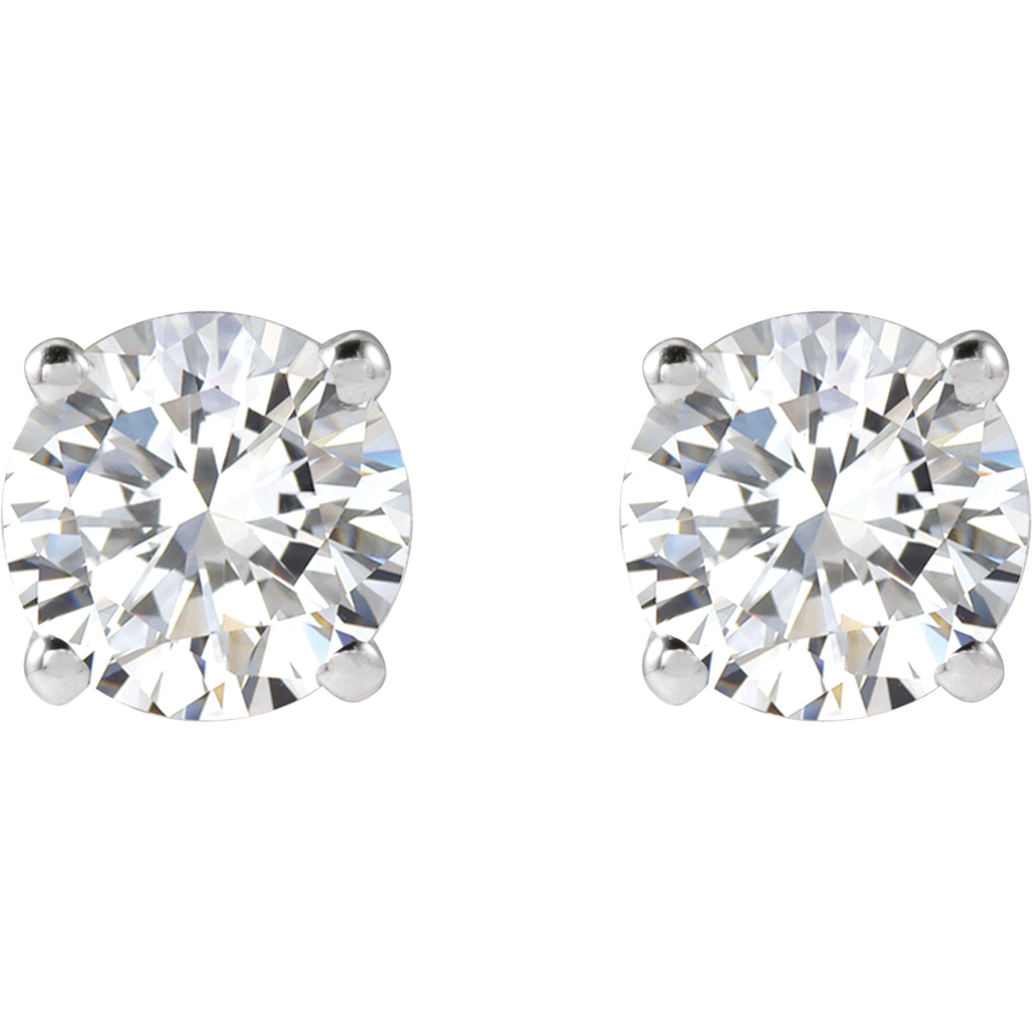 Diamond Stud Earrings