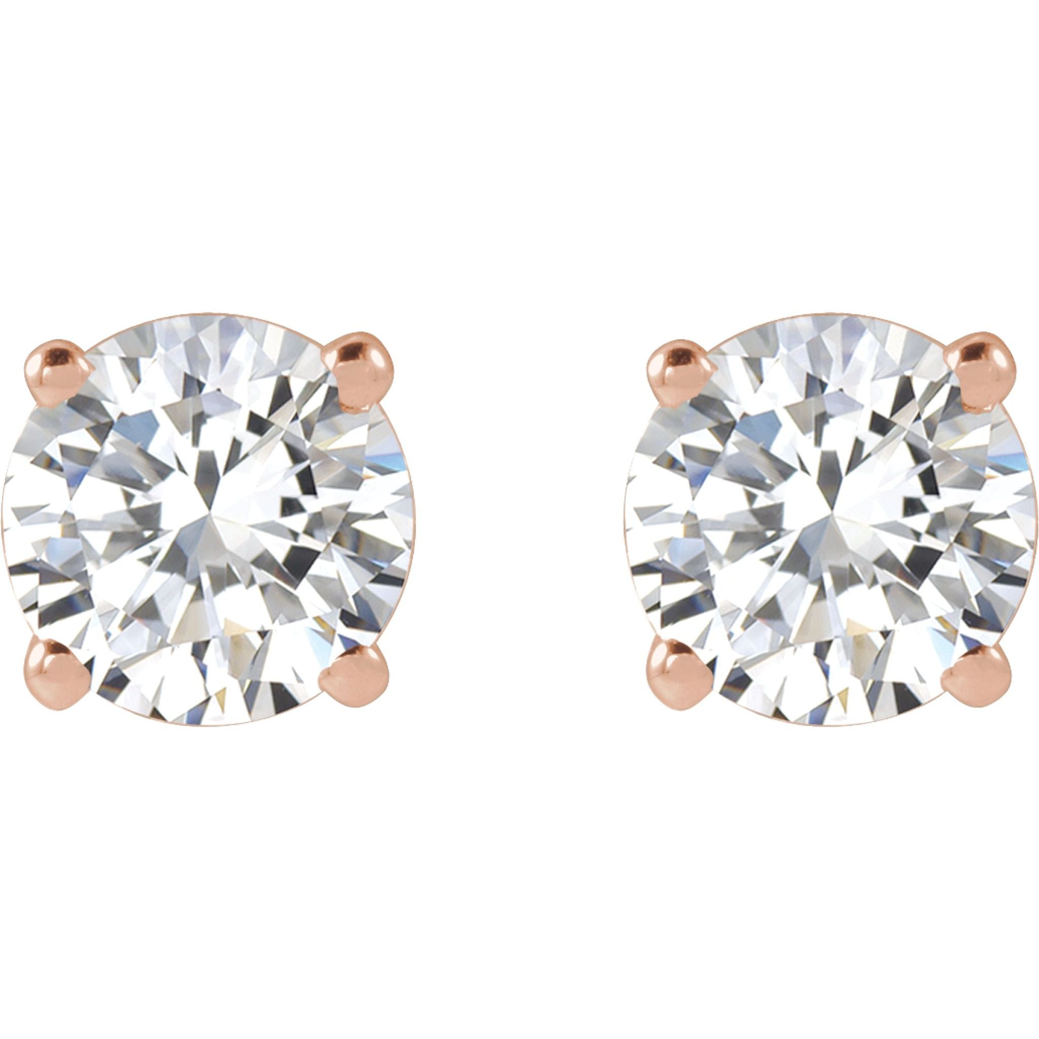Diamond Stud Earrings
