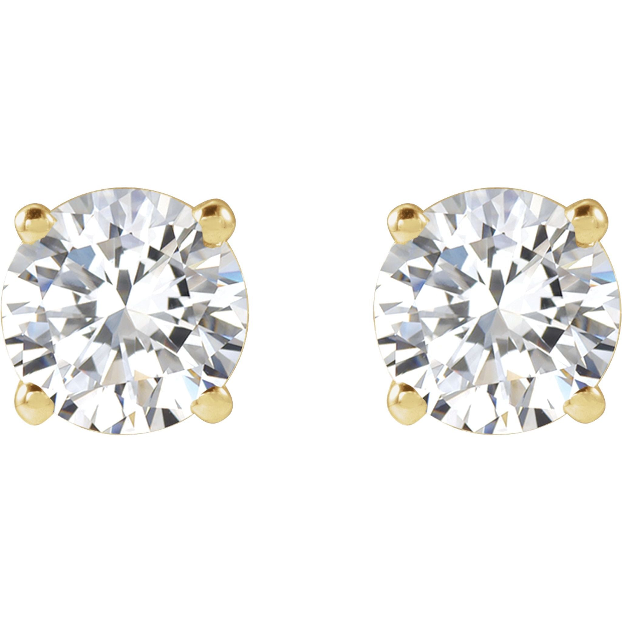 Diamond Stud Earrings