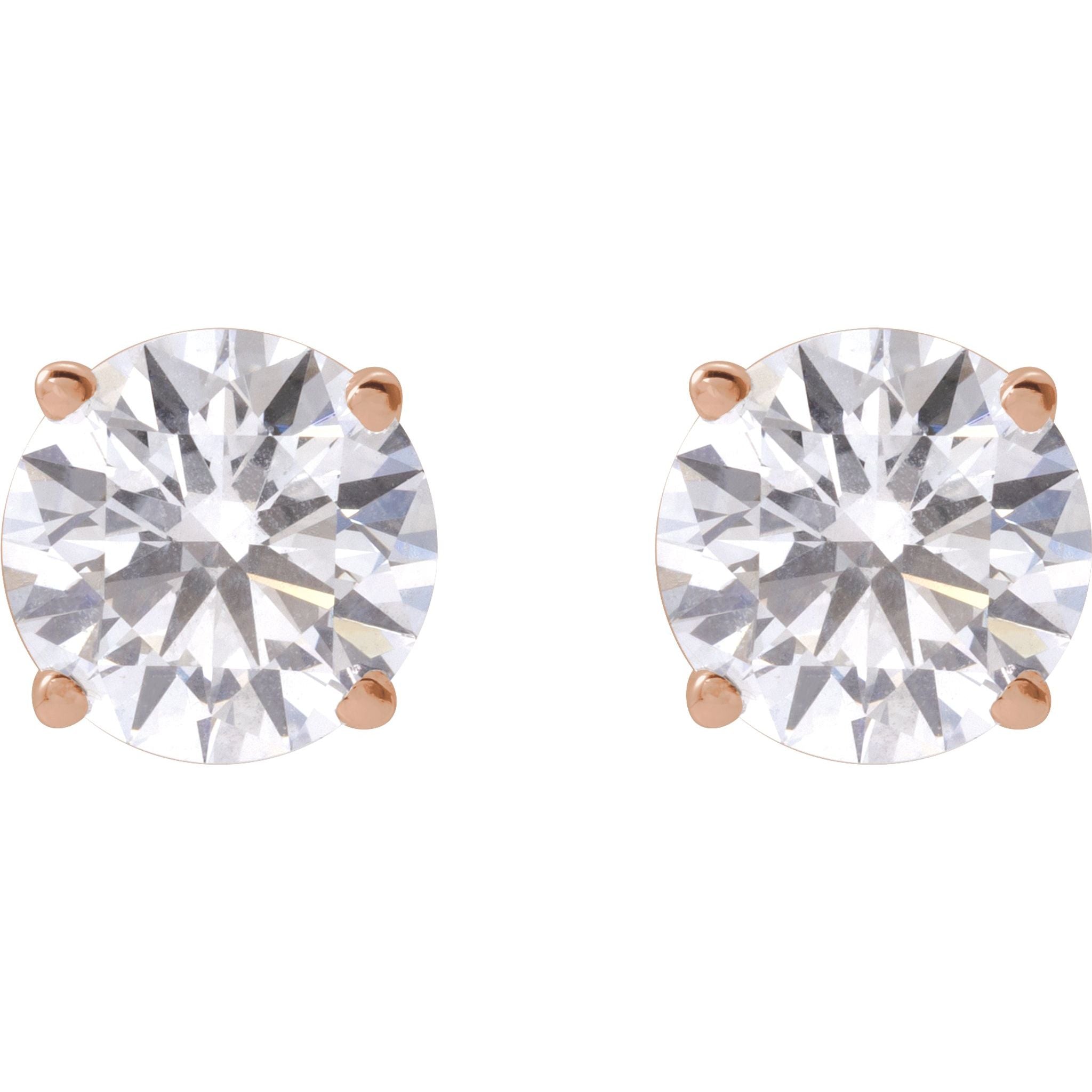 Diamond Stud Earrings