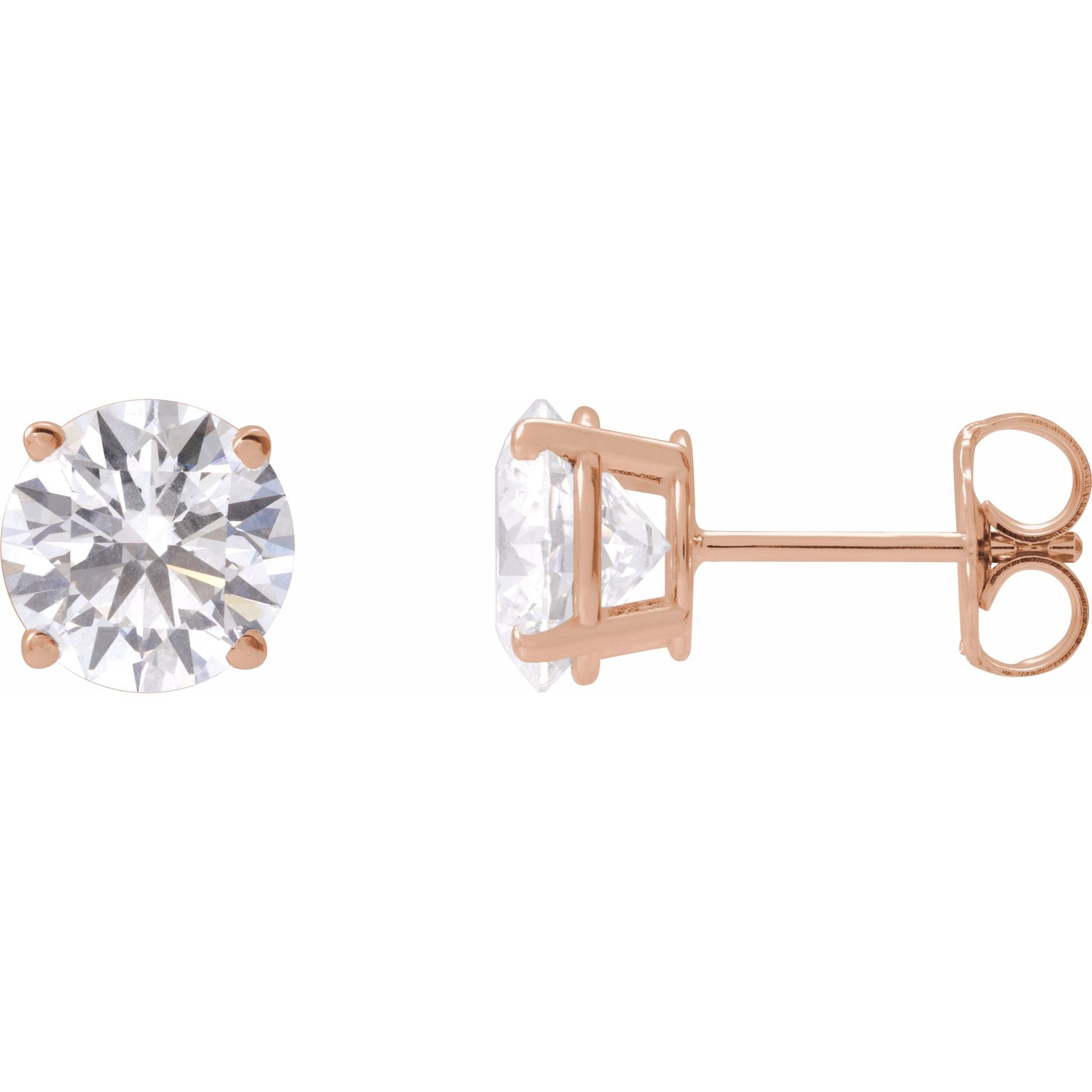 Diamond Stud Earrings