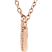 Diamond Bar Necklace