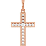 Diamond Cross Necklace