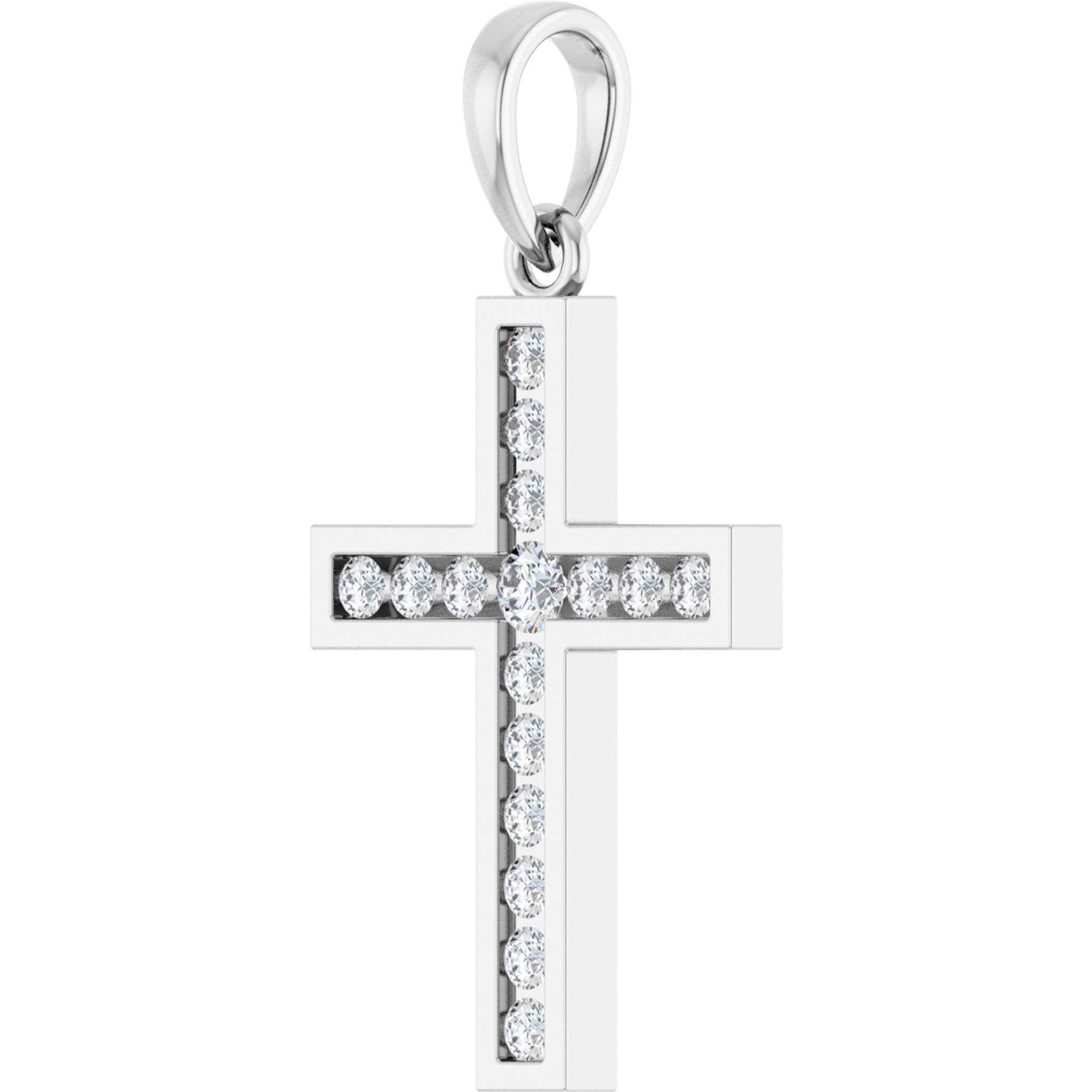 Diamond Cross Necklace