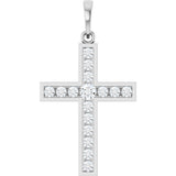 Diamond Cross Necklace