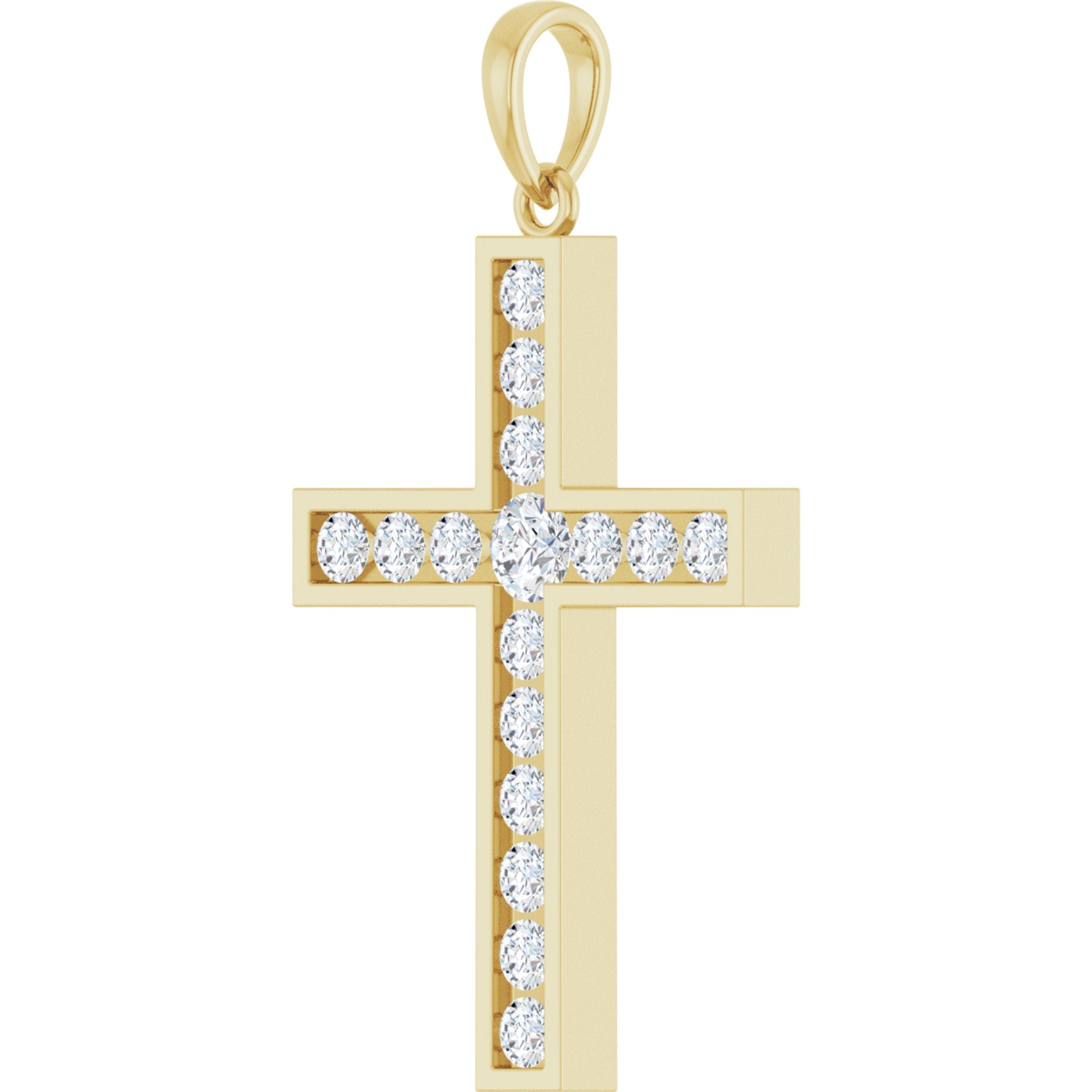 Diamond Cross Necklace
