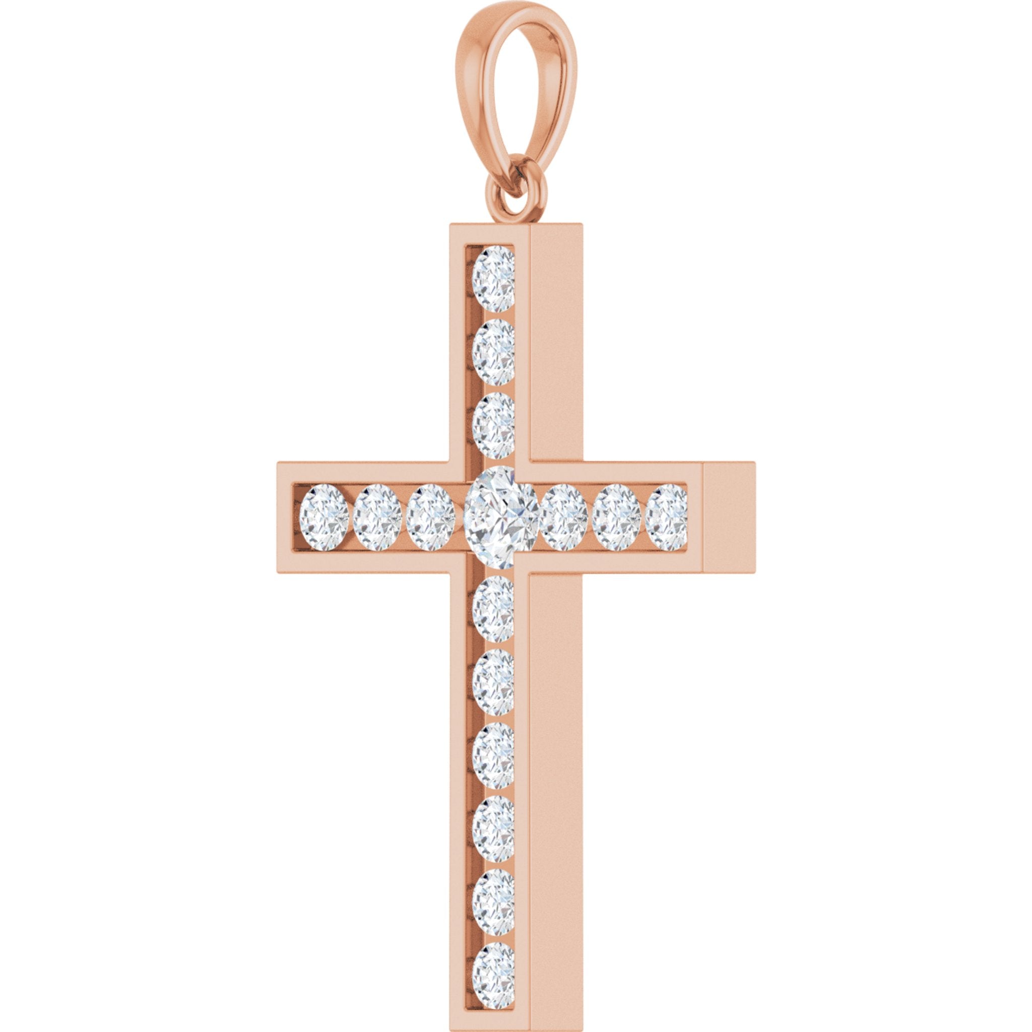 Diamond Cross Necklace