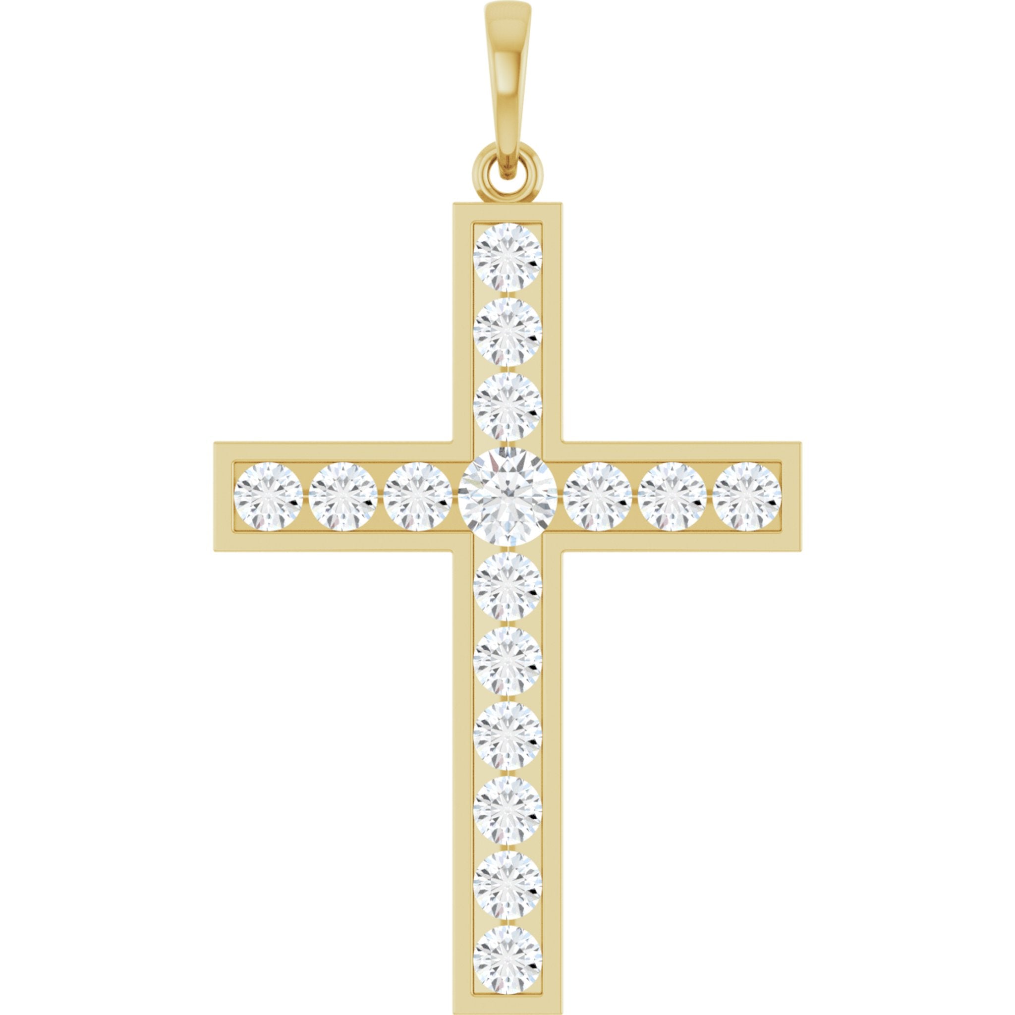 Diamond Cross Necklace