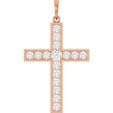 Diamond Cross Necklace
