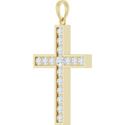 Diamond Cross Necklace