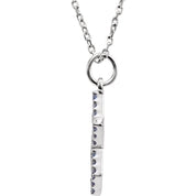 Sapphire Star of David Necklace