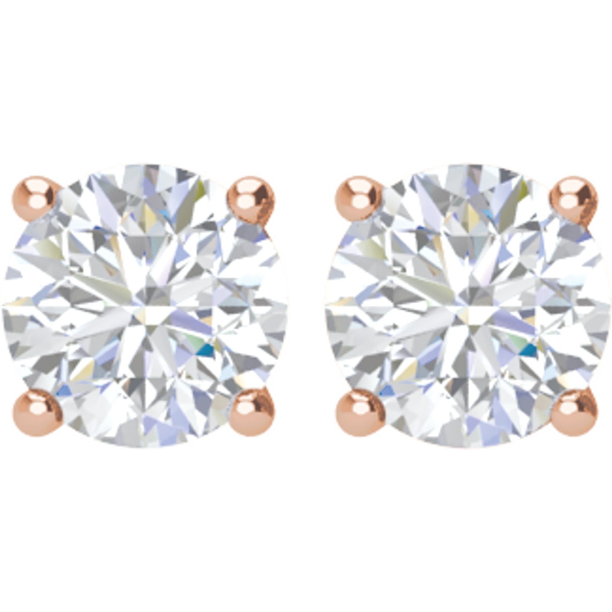 Diamond Stud Earrings