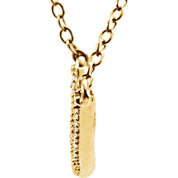 Diamond Bar Necklace