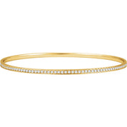 Set of 3 Diamond Bangle Bracelets