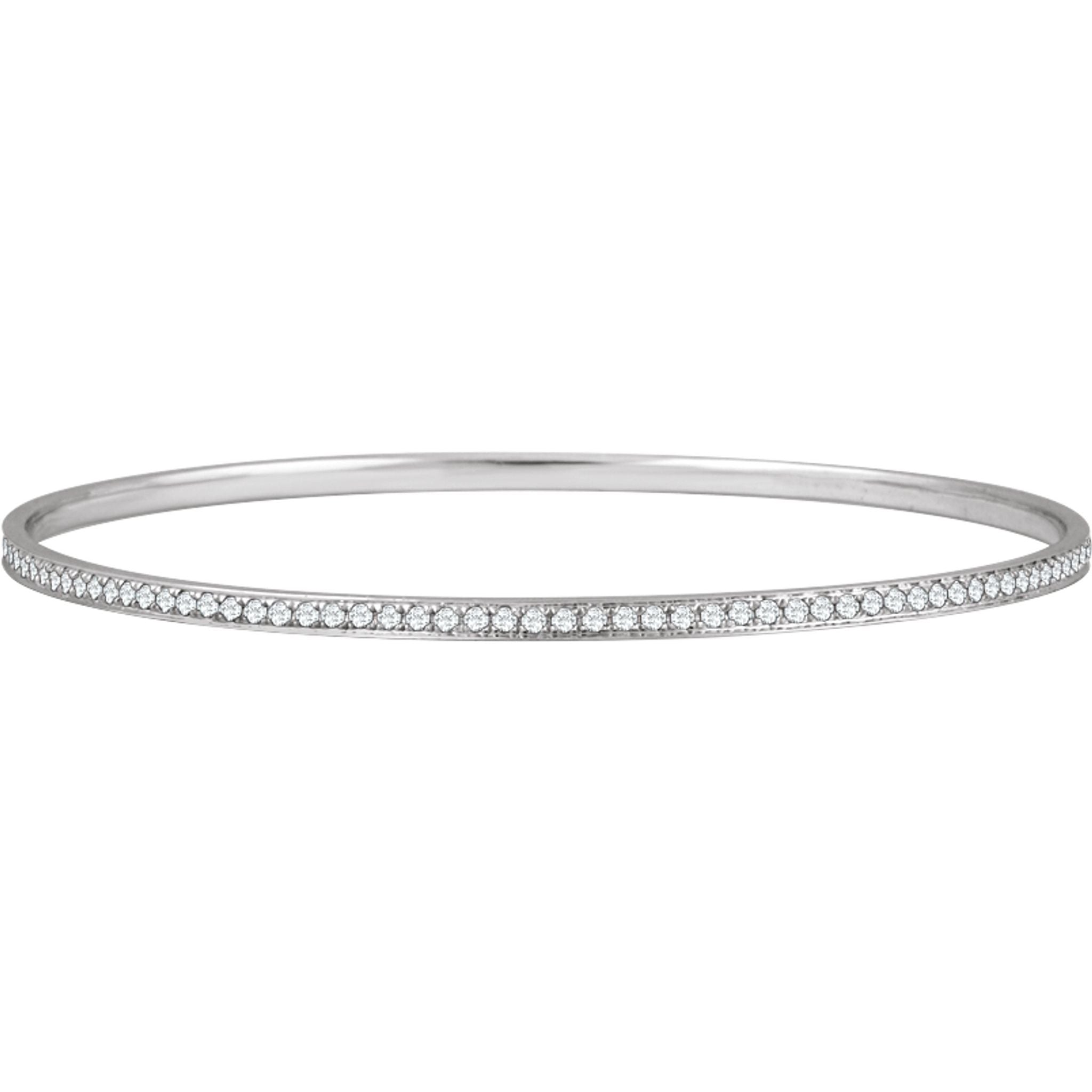 Diamond Bangle Bracelet