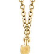 Diamond Bar Necklace