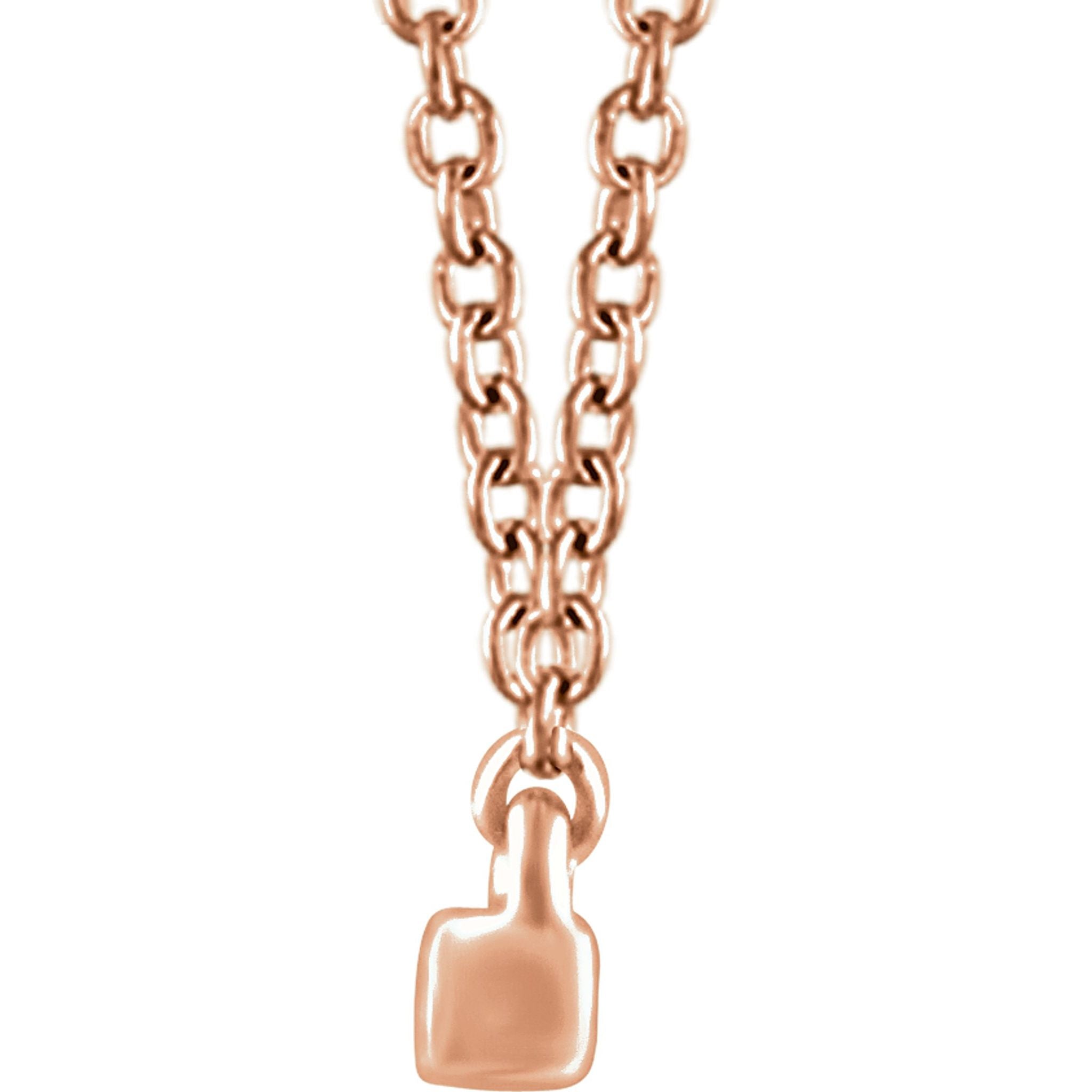 Diamond Bar Necklace