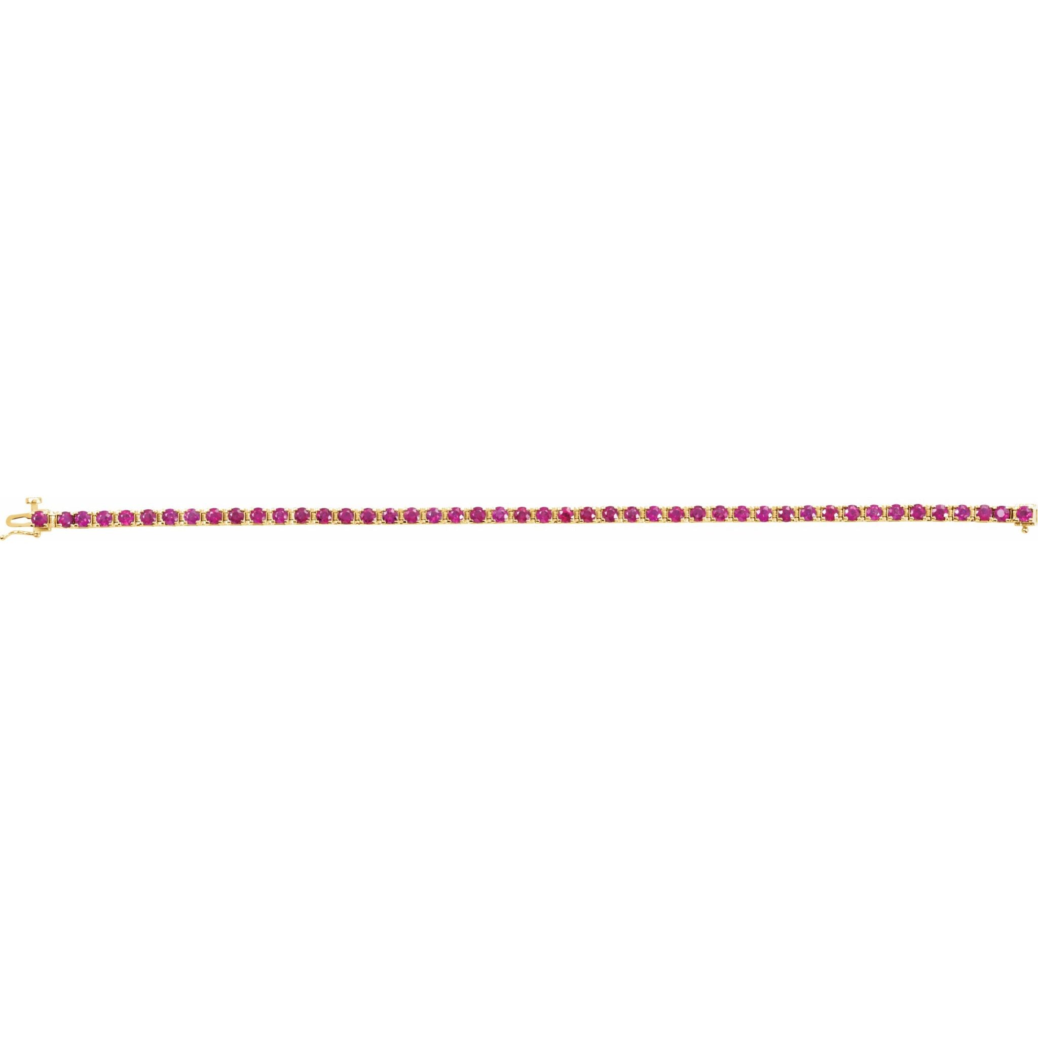 Ruby Tennis Bracelet