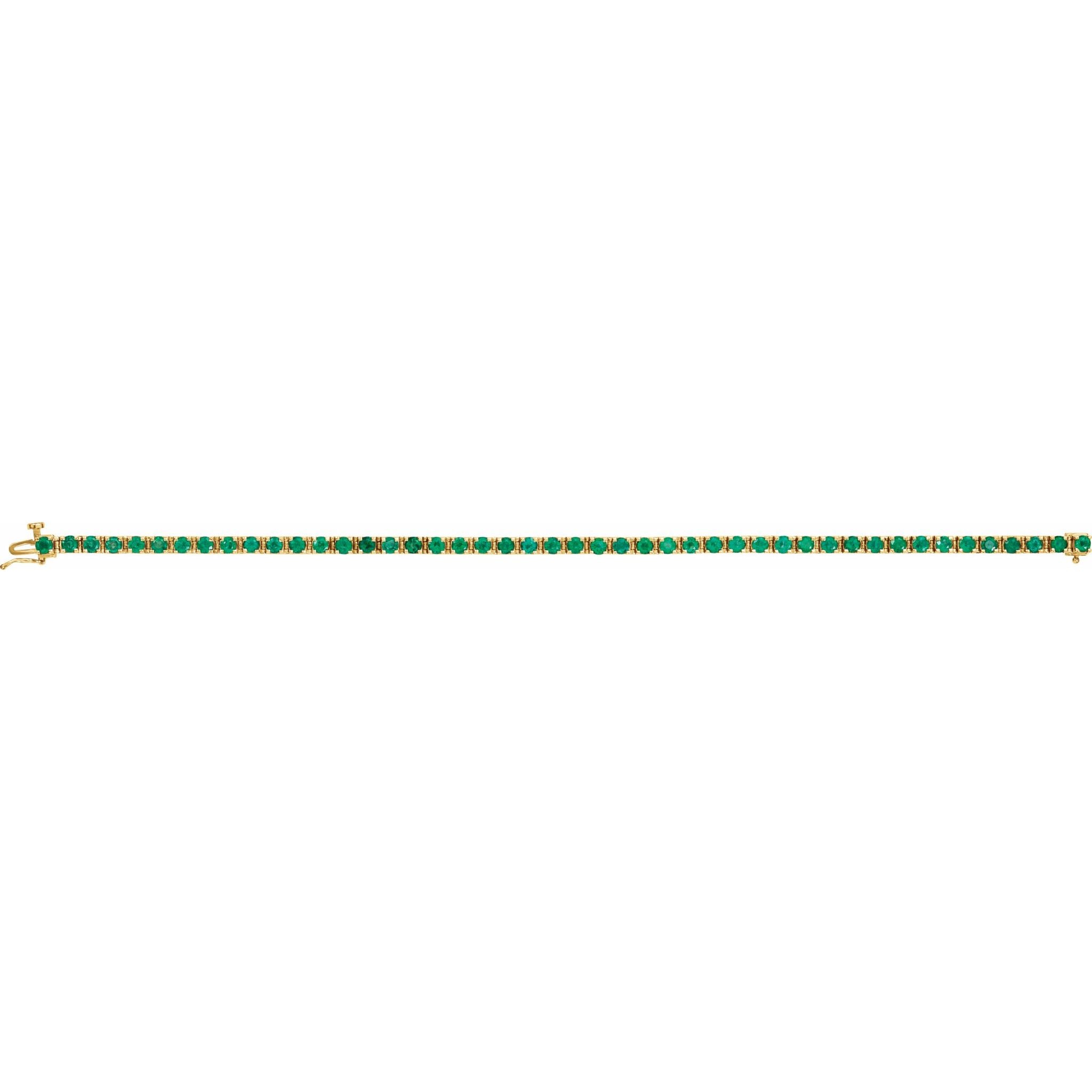 Emerald Tennis Bracelet