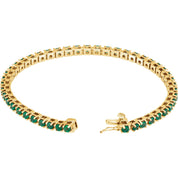 Emerald Tennis Bracelet