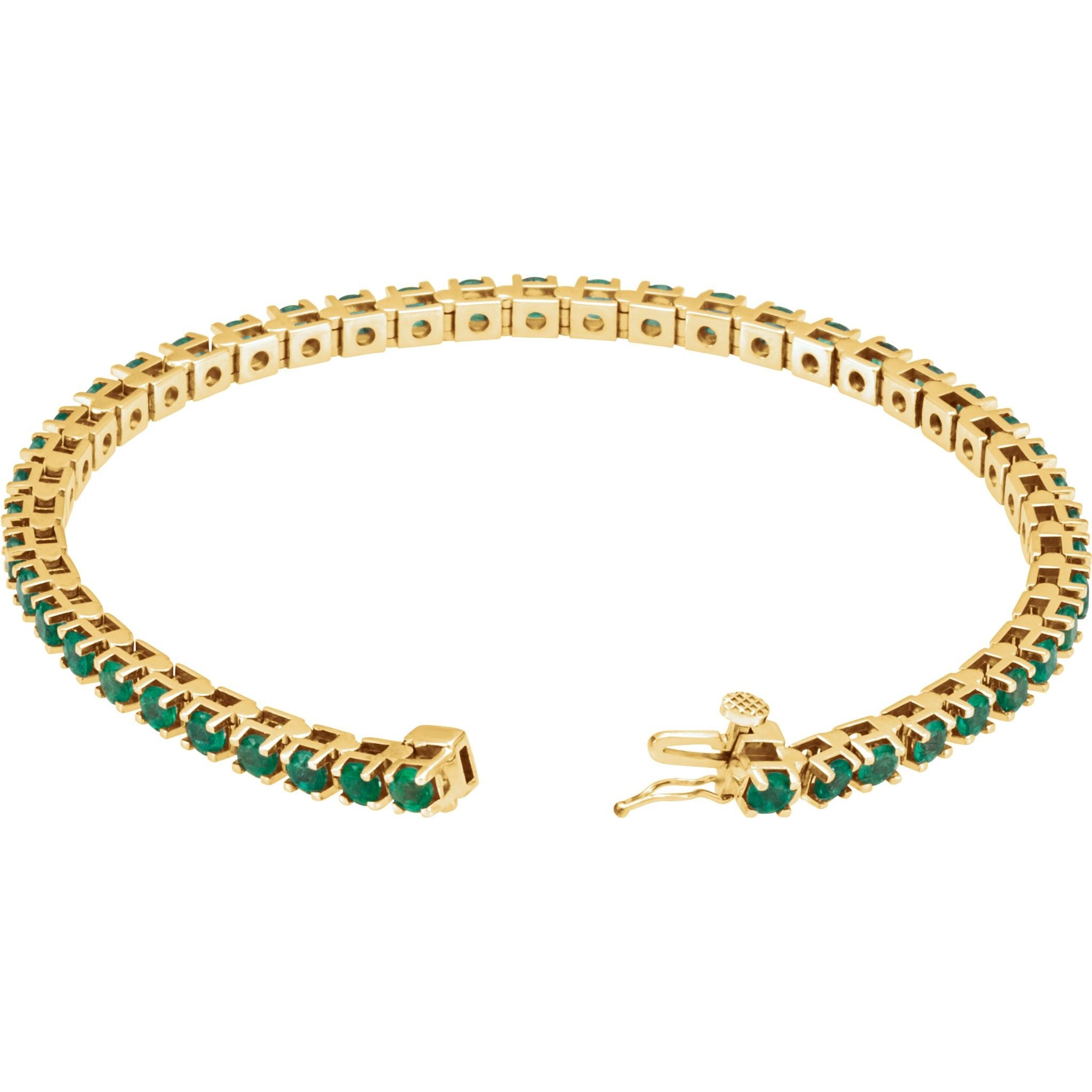 Emerald Tennis Bracelet