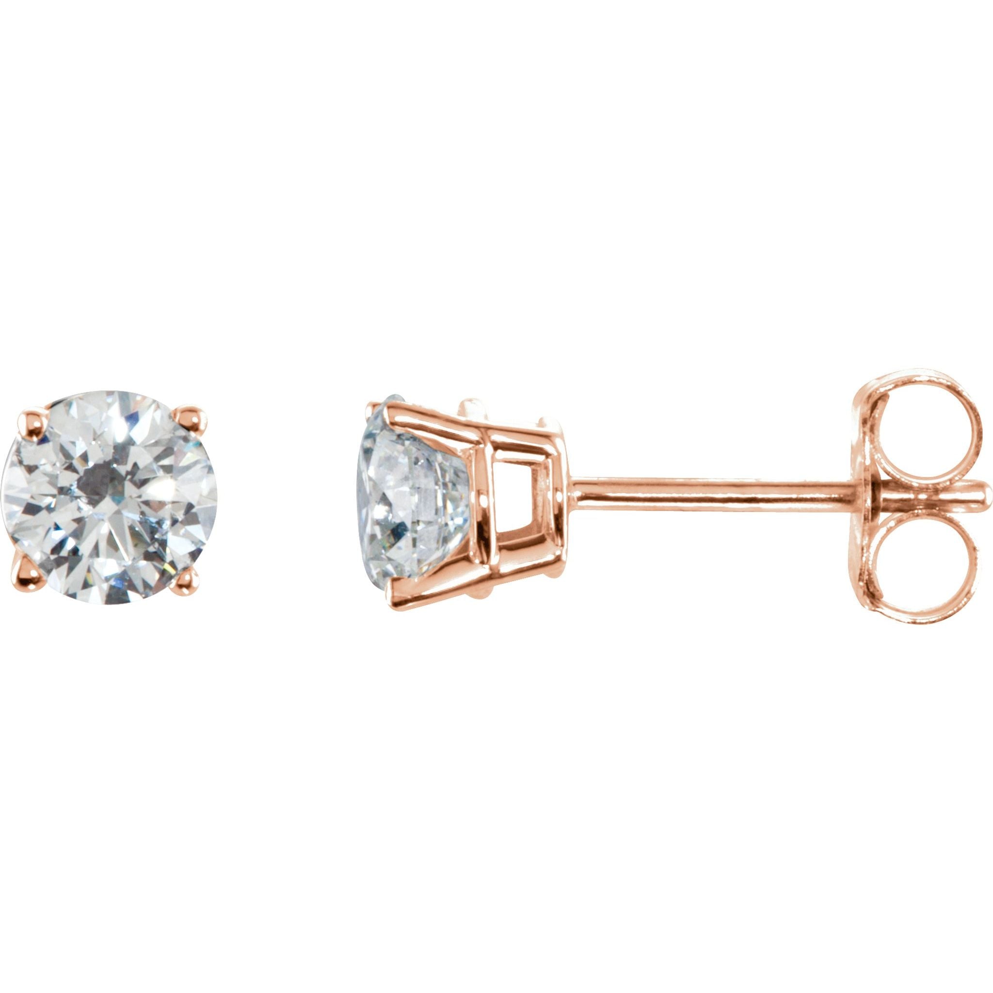 Diamond Stud Earrings