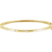 Diamond Accent Bangle Bracelet