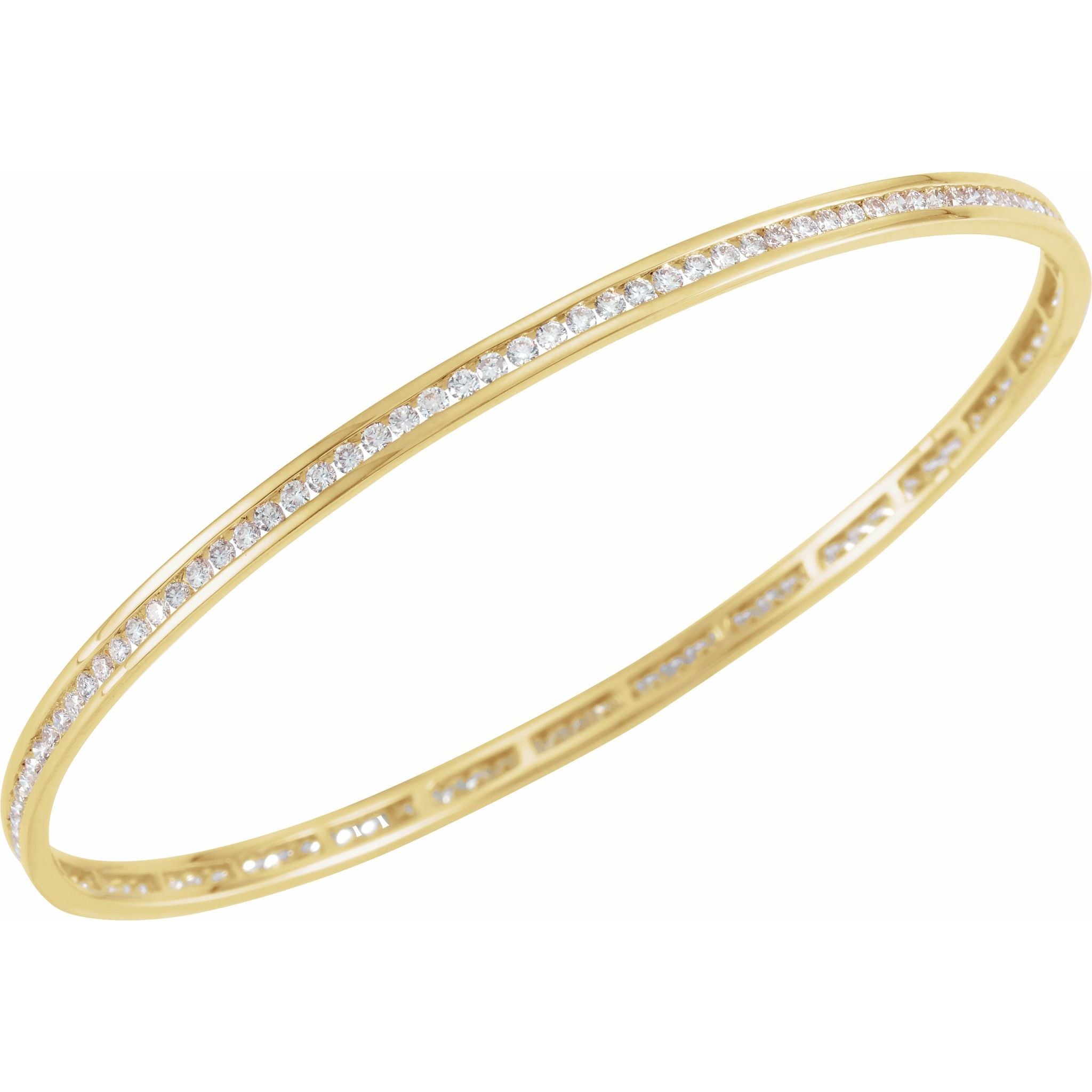Diamond Bangle Bracelet