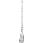 Diamond Bar Necklace