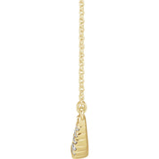 Diamond Bar Necklace