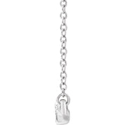 Diamond Bar Necklace