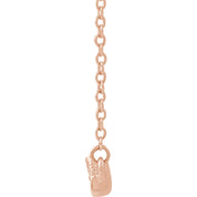 Diamond Bar Necklace