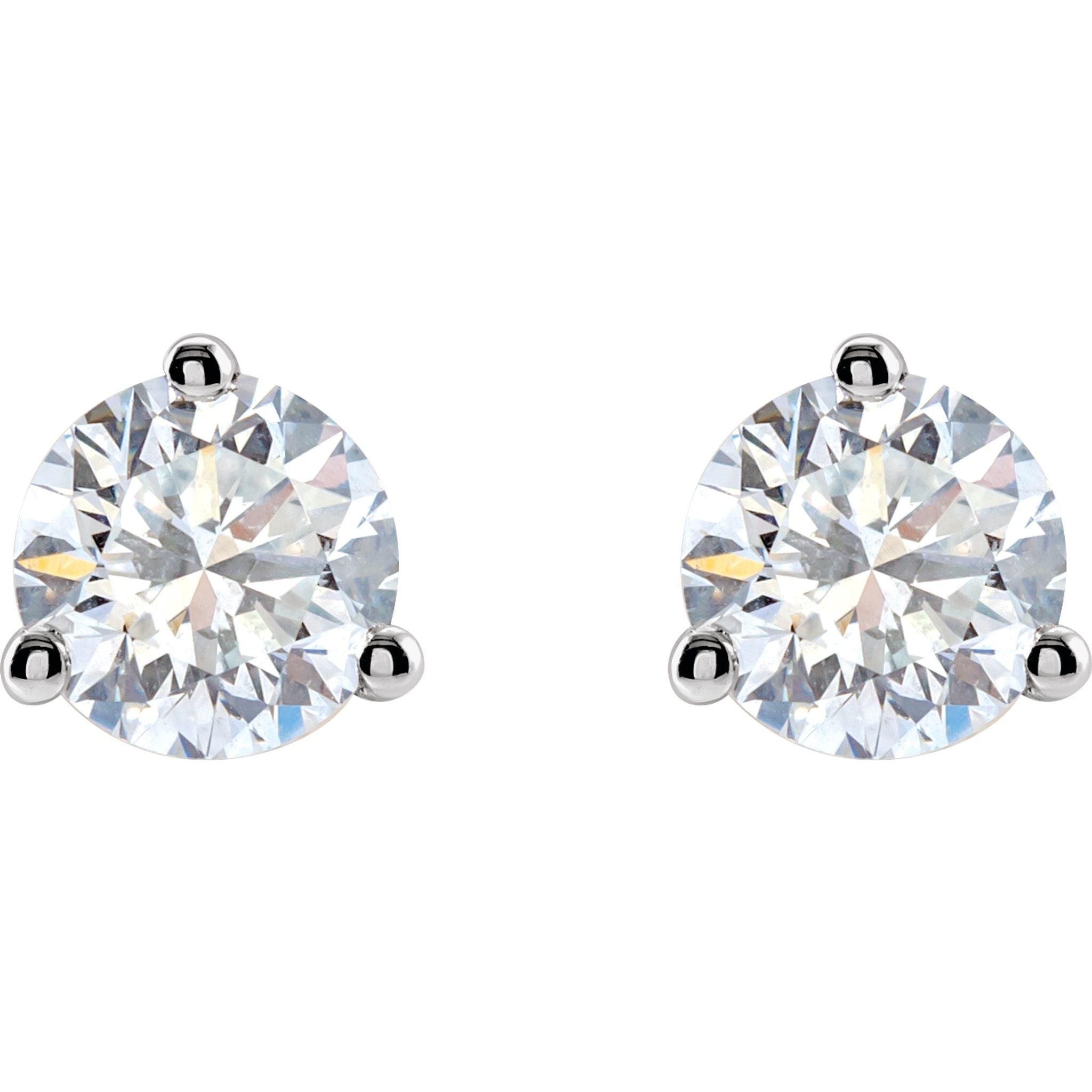 Diamond Stud Earrings