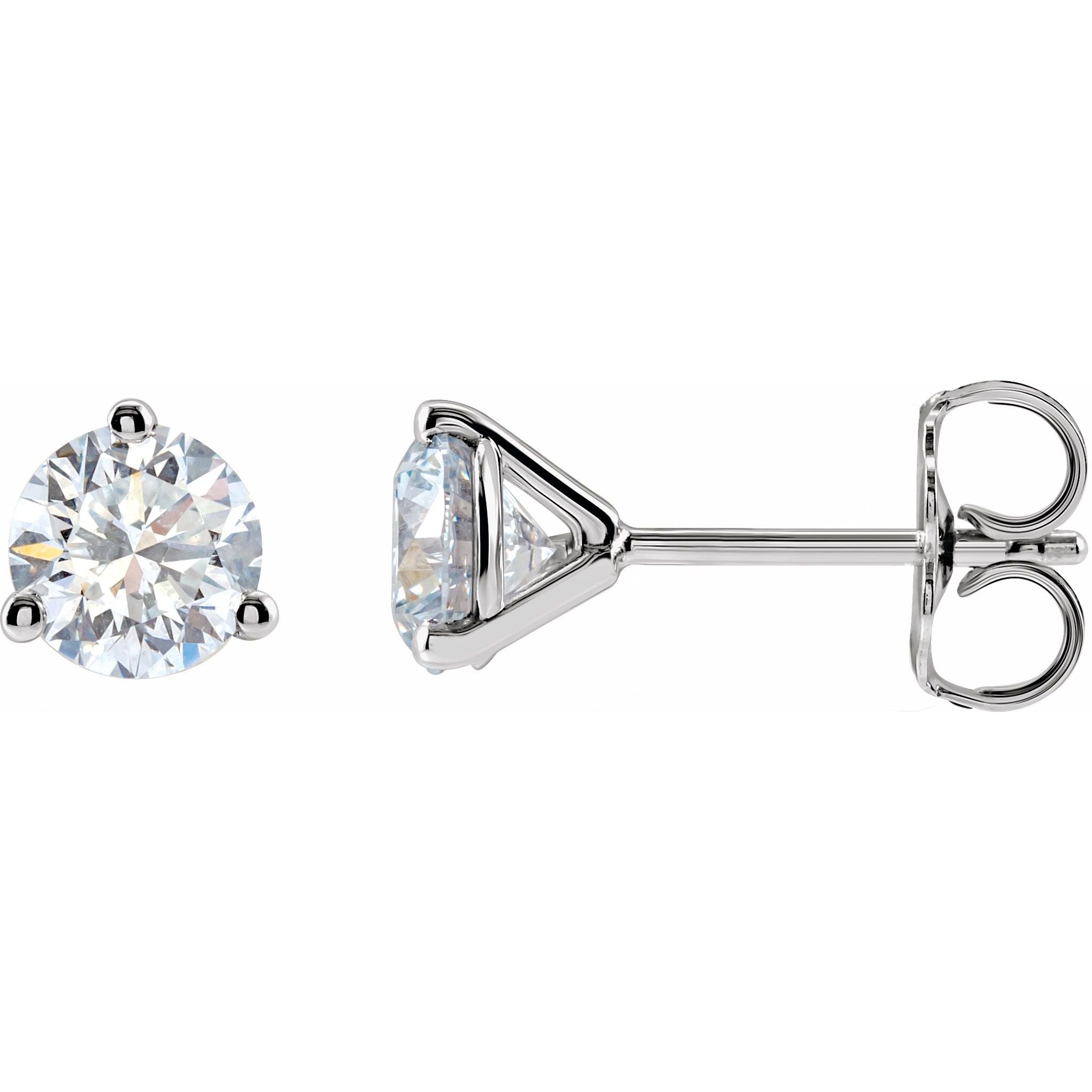 Diamond Stud Earrings