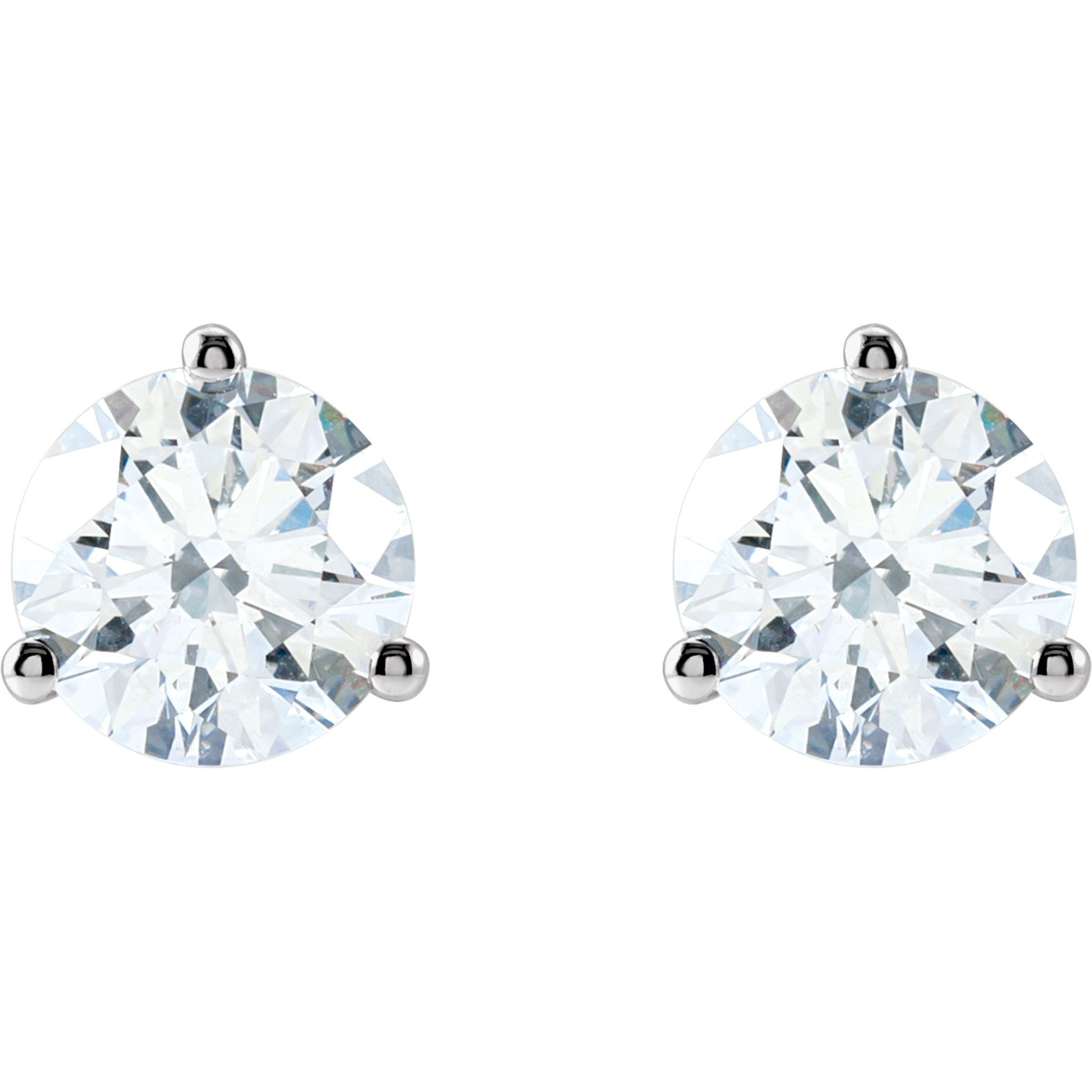 Diamond Stud Earrings