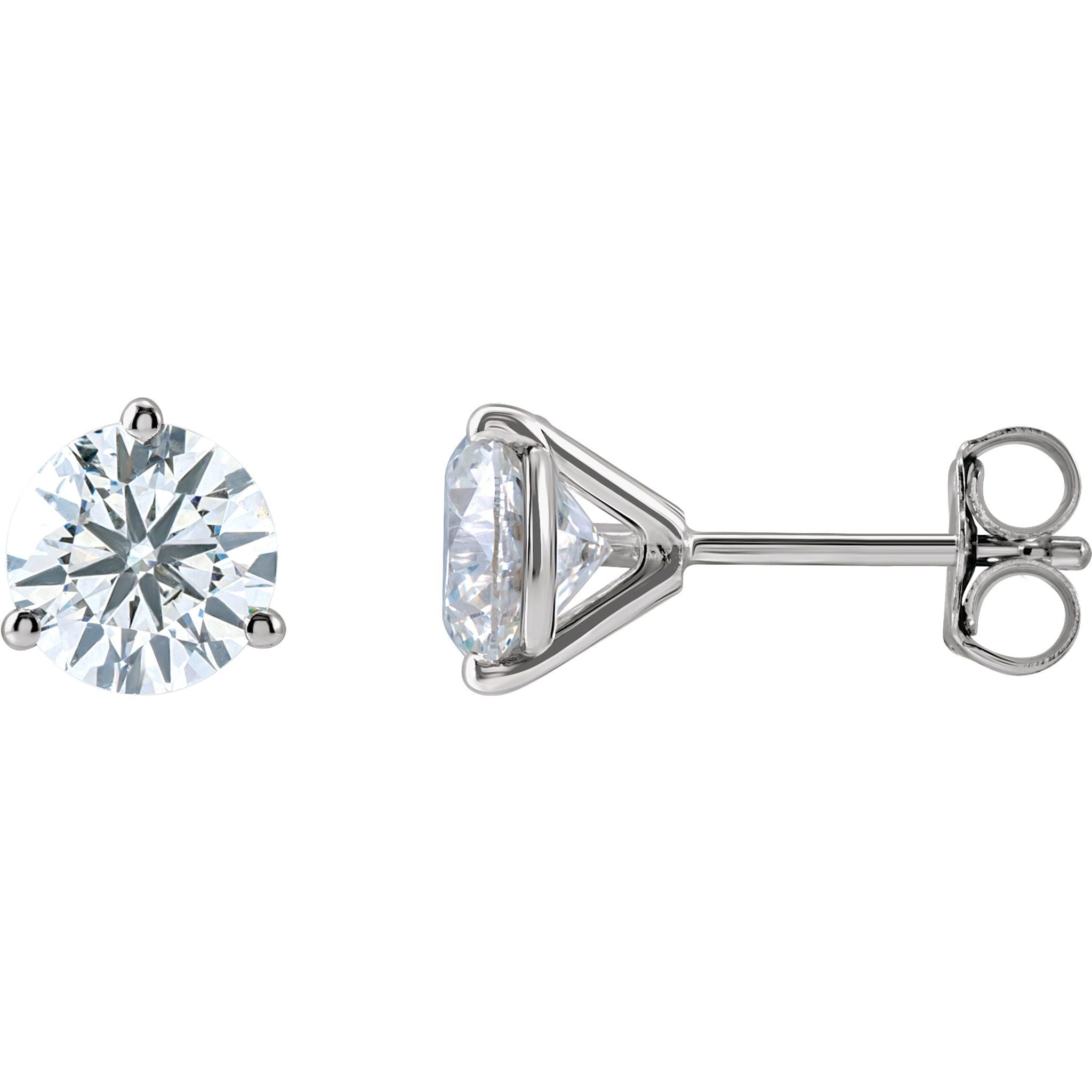 Diamond Stud Earrings