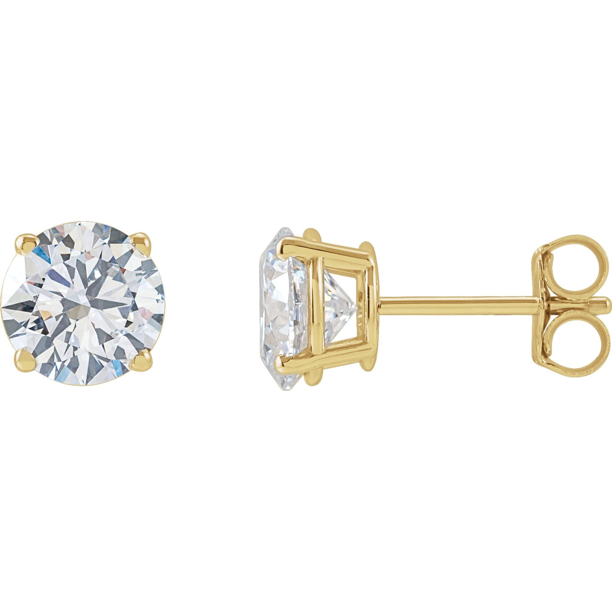 Diamond Stud Earrings