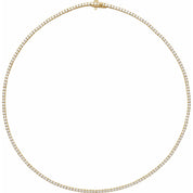 14K Yellow Gold 5 7/8 CTW Lab-Grown Diamond Line 16" Necklace