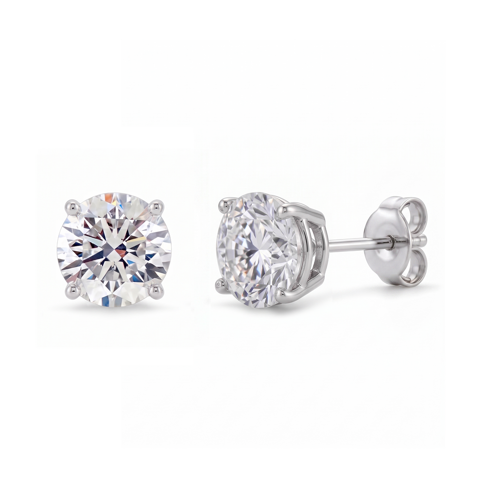 Diamond Stud Earrings
