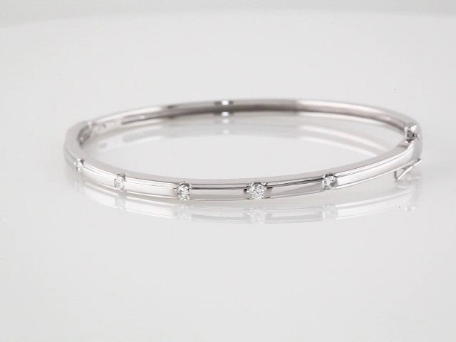 Diamond Accent Bangle Bracelet